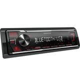 Kenwood KMM-BT209 Single Din Digital Media Receiver with Bluetooth