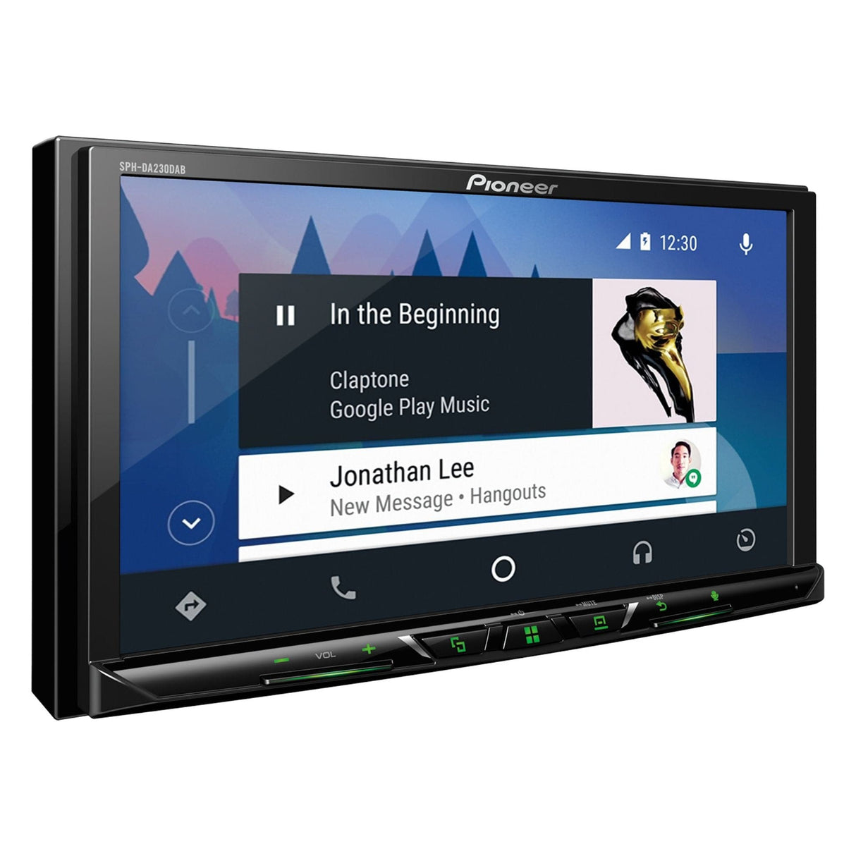 Pioneer SPH-DA230DAB Mechless Double Din Stereo with Apple Car Play / Android Auto