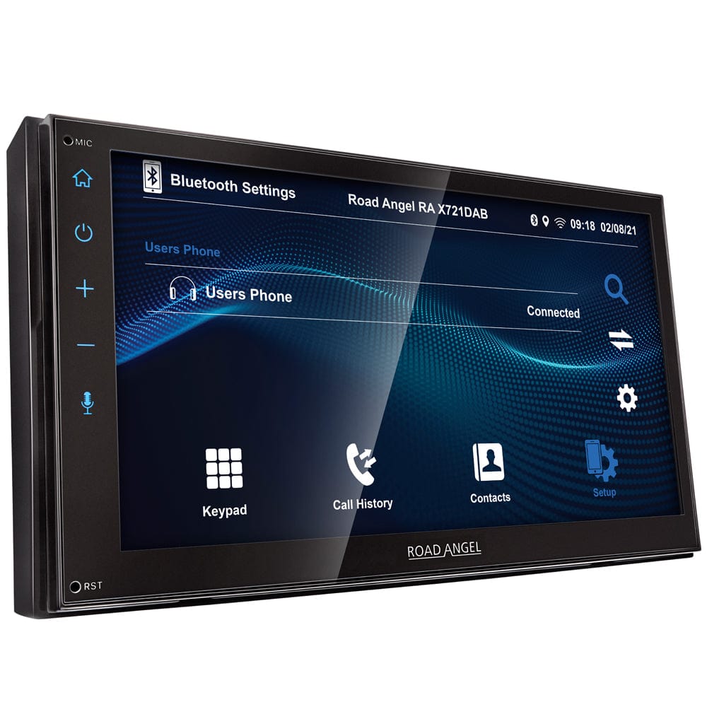 Road Angel RA-X621BT 7" Touchscreen Double Din Car Play/ Android Auto Stereo
