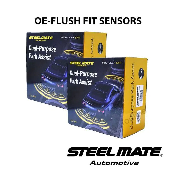 Steelmate Dual Purpose 8 Sensor Front or Rear OE Flush Parking Sensor Kit