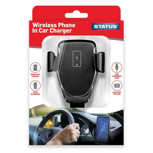 Status Wireless Phone Car Charger