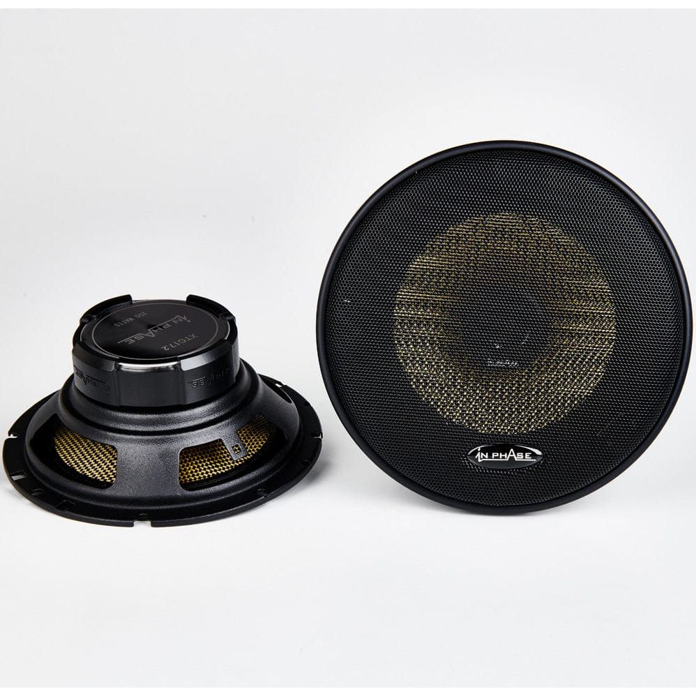 In Phase XTC17.2 17cm 250 Watts 2-Way Rotary Tweeter Car Door/Shelf Speakers