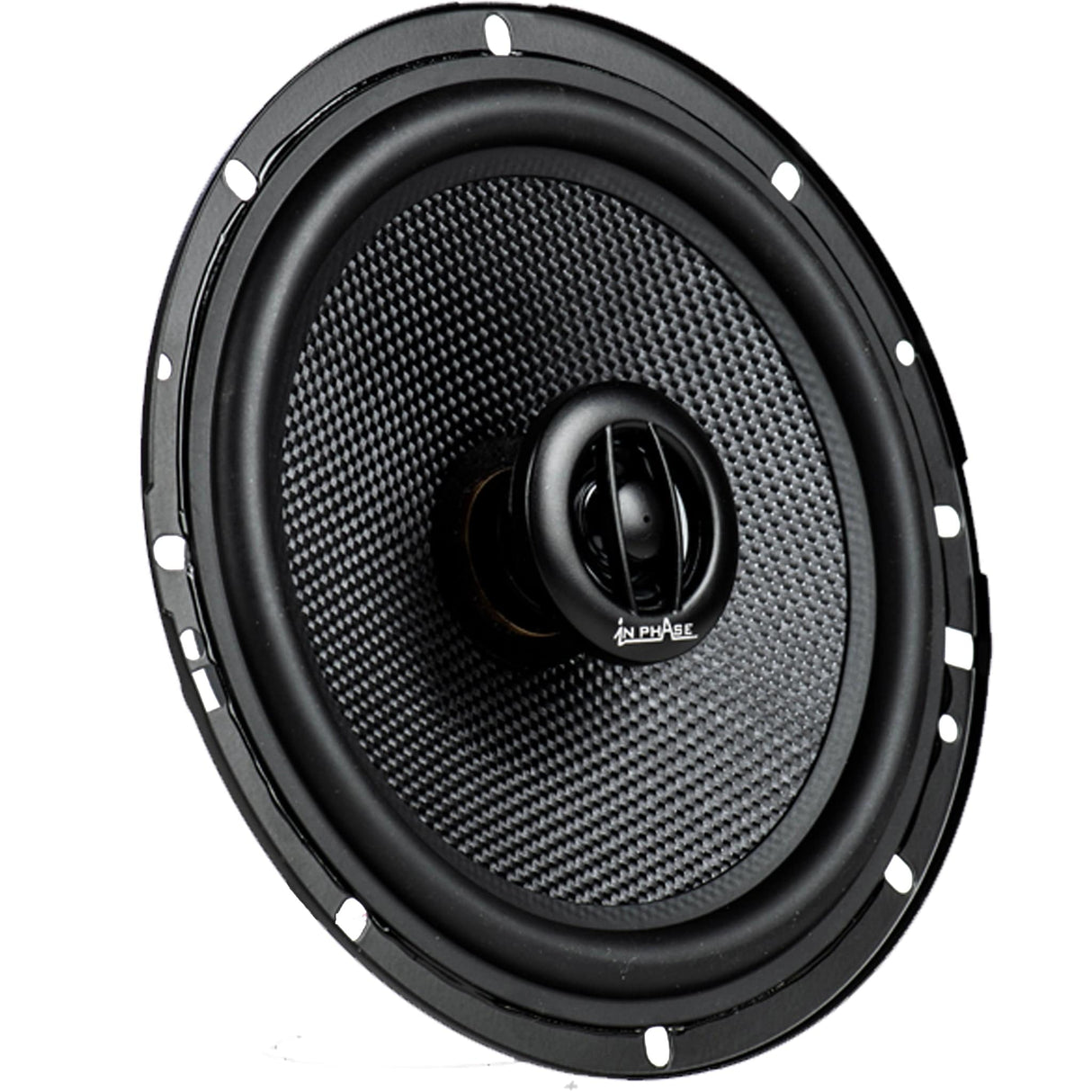 In Phase XTC17.2CF 320 Watts 17cm 2-Way Rotary Tweeter Car Door/Shelf Speakers