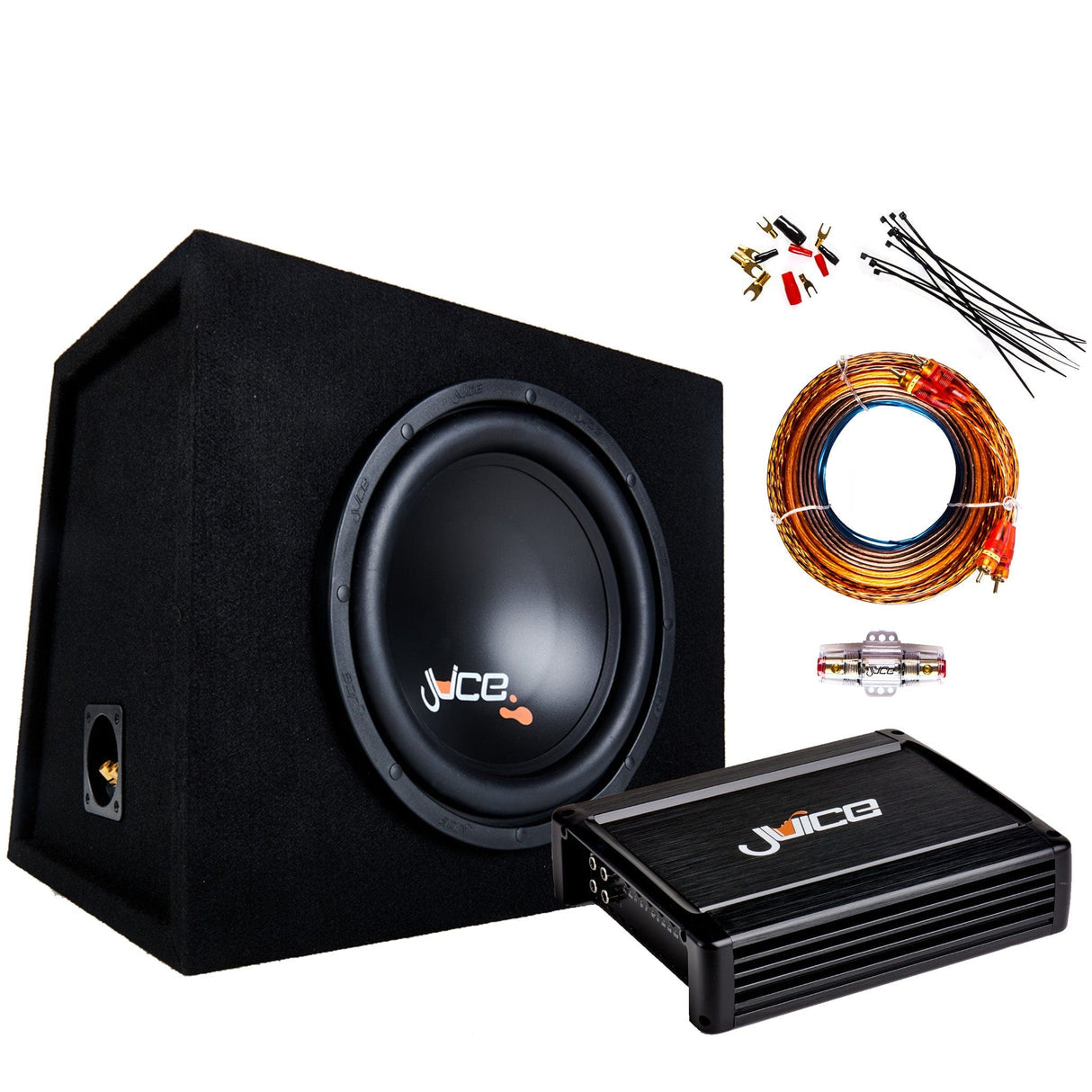 JS10 1200W 10" Single Voice Coil 4 Ohm Subwoofer Bass Driver