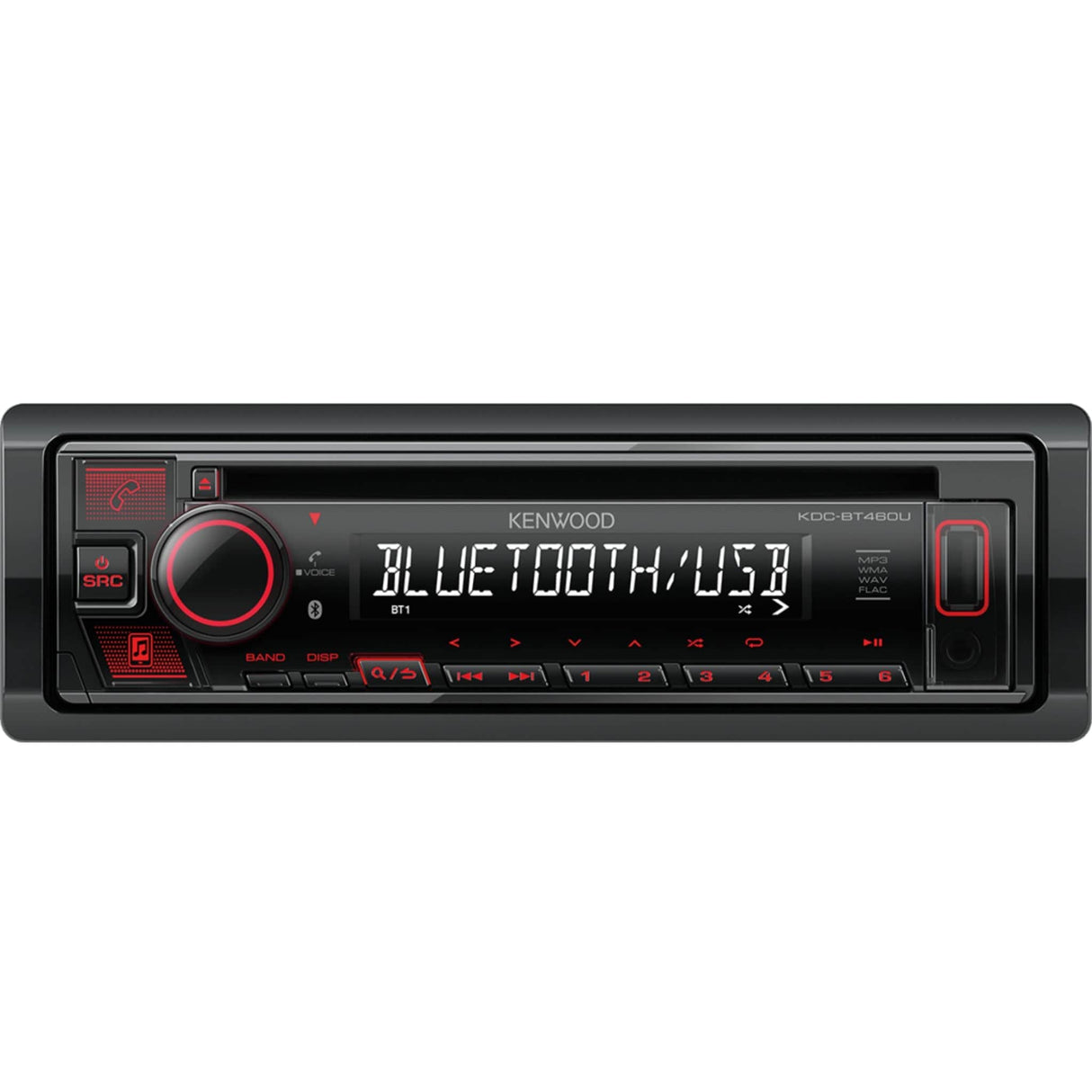 Kenwood KDC-BT460U CD/USB-Receiver with Built-in Bluetooth