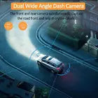 Dash Cam for Cars Front and Rear and SD Card Included 1080P Full HD In